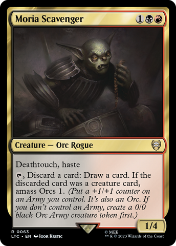 {R} Moria Scavenger [The Lord of the Rings: Tales of Middle-Earth Commander][LTC 063]