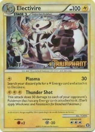 [PKM-R] Electivire (20/102) (Staff Prerelease Promo) [HeartGold & SoulSilver: Black Star Promos]