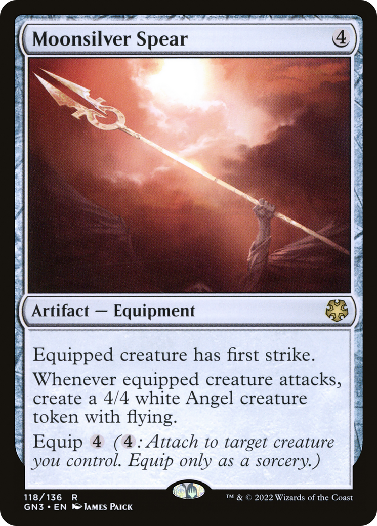 {R} Moonsilver Spear [Game Night 2022][GN3 118]