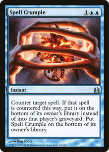 {C} Spell Crumple [Commander 2011][CMD 063] - Misty Mountain Games