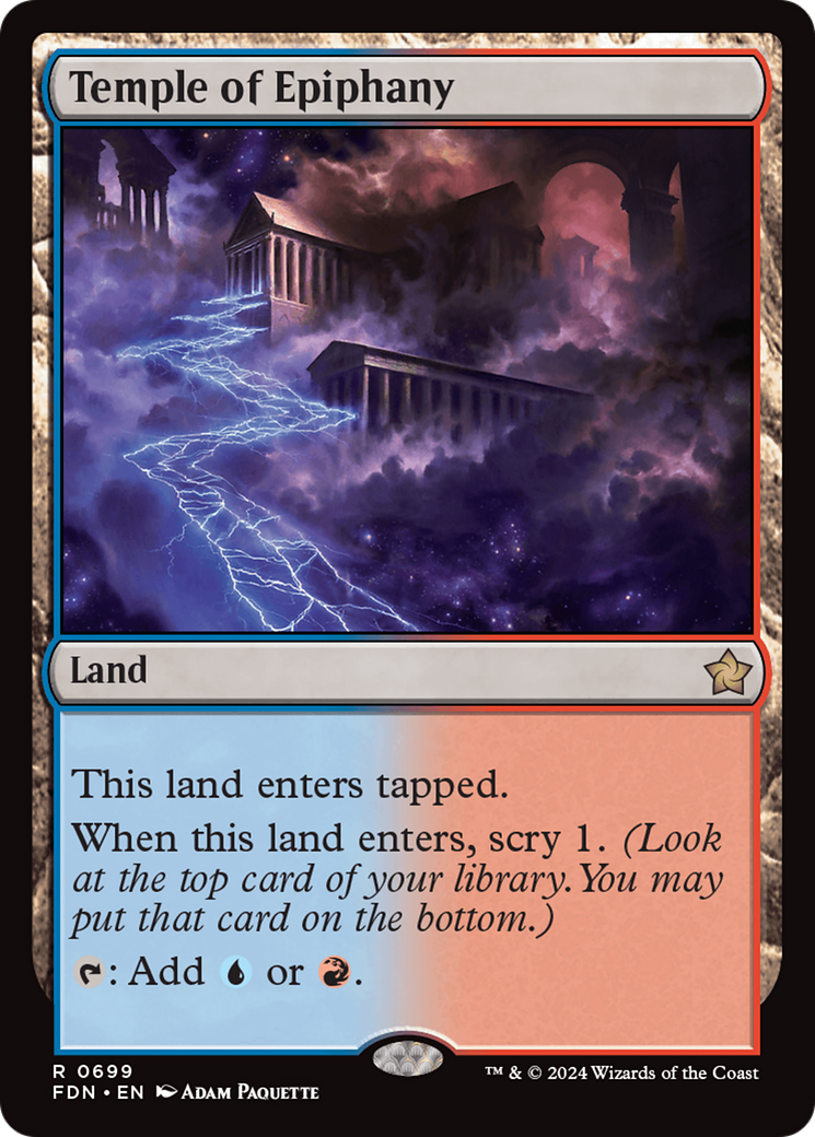 {@R} Temple of Epiphany [Foundations][FDN 699]
