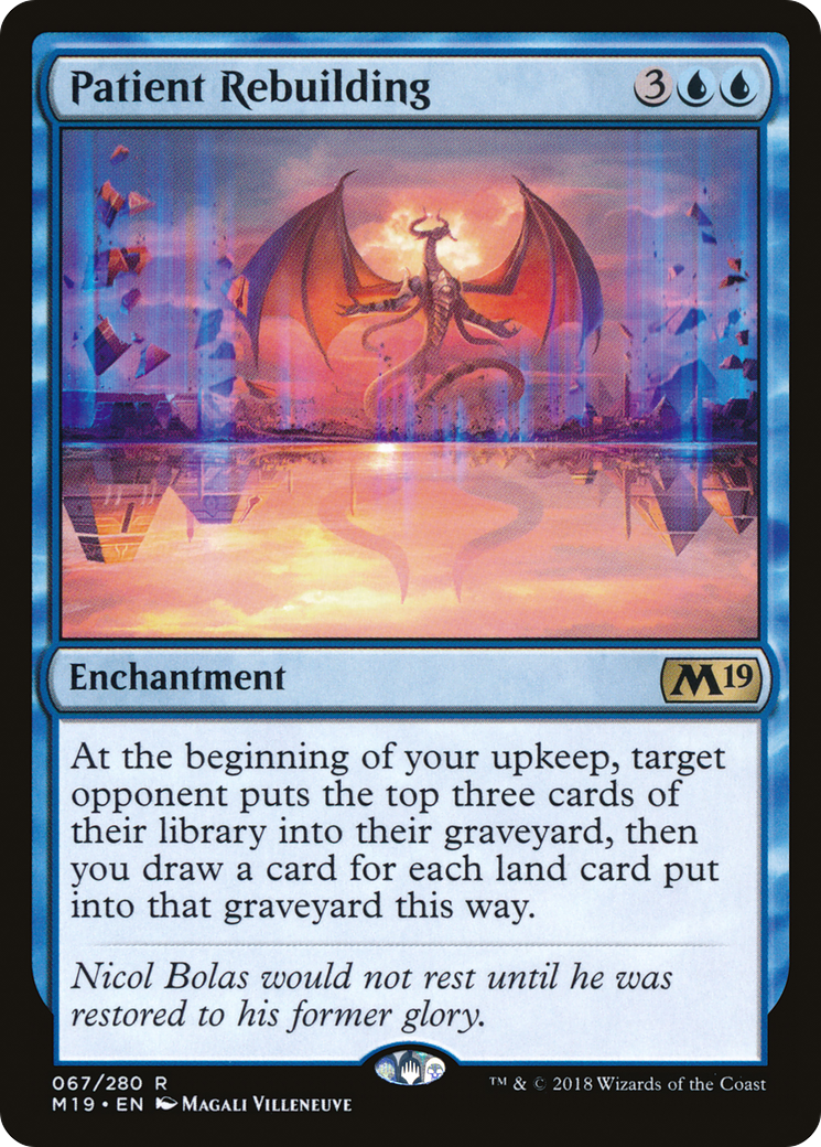{R} Patient Rebuilding [Core Set 2019][M19 067] - Misty Mountain Games