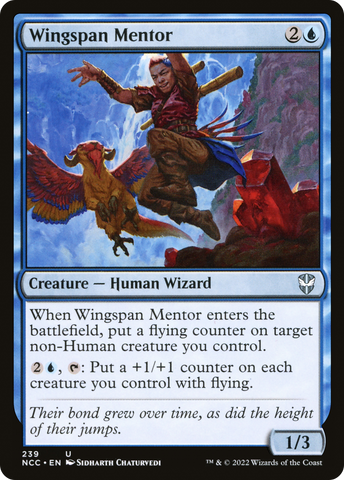 {C} Wingspan Mentor [Streets of New Capenna Commander][NCC 239]