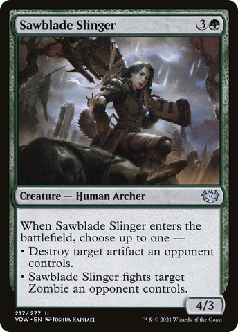 {C} Sawblade Slinger [Innistrad: Crimson Vow][VOW 217]