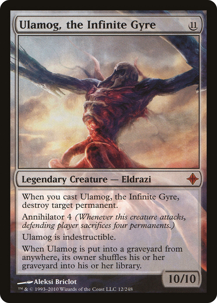 {R} Ulamog, the Infinite Gyre [Rise of the Eldrazi][ROE 012] - Misty Mountain Games