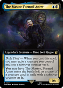 {R} The Master, Formed Anew (Extended Art) (Surge Foil) [Doctor Who][WHO 1017]