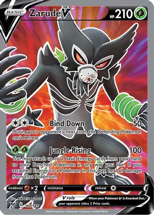 [PKM] Zarude V (167/185) [Sword & Shield: Vivid Voltage]