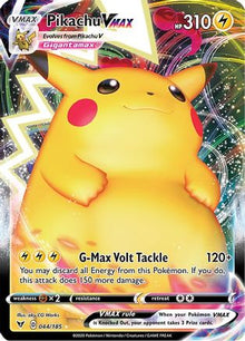 [PKM-R] Pikachu VMAX (044/185) [Sword & Shield: Vivid Voltage]