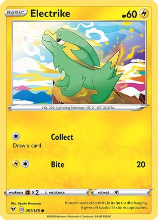 [PKM] Electrike (051/185) [Sword & Shield: Vivid Voltage]