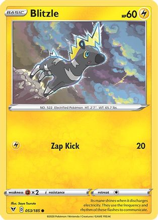 [PKM] Blitzle (053/185) [Sword & Shield: Vivid Voltage]