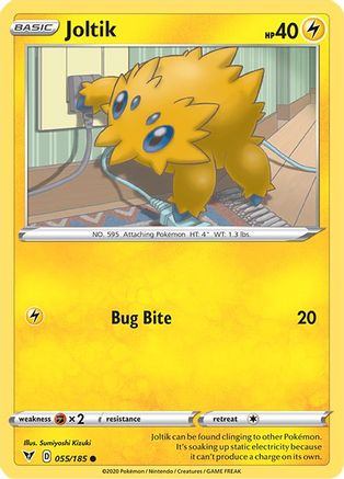 [PKM] Joltik (055/185) [Sword & Shield: Vivid Voltage]