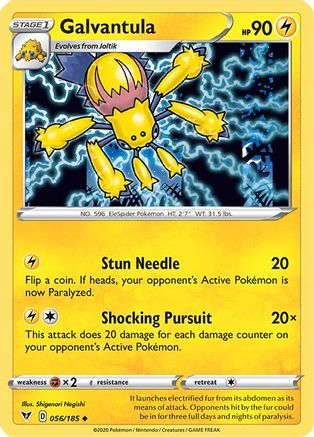 [PKM] Galvantula (056/185) [Sword & Shield: Vivid Voltage]