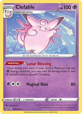 [PKM-R] Clefable (064/185) [Sword & Shield: Vivid Voltage]