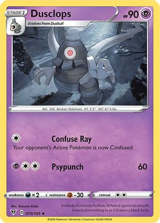 [PKM] Dusclops (070/185) [Sword & Shield: Vivid Voltage]