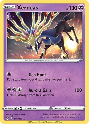 [PKM] Xerneas (078/185) [Sword & Shield: Vivid Voltage]