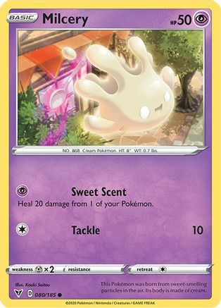 [PKM] Milcery (080/185) [Sword & Shield: Vivid Voltage]