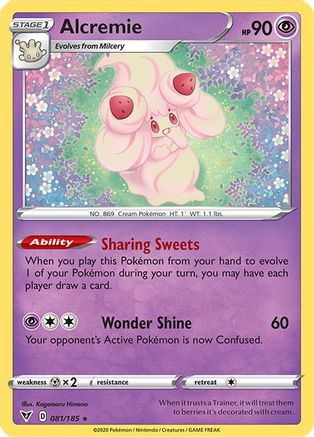[PKM] Alcremie (081/185) [Sword & Shield: Vivid Voltage]