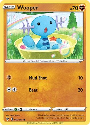 [PKM-C] Wooper (083/185) [Sword & Shield: Vivid Voltage]