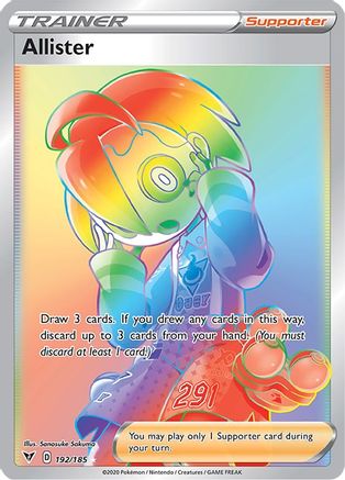 [TR] Allister (192/185) [Sword & Shield: Vivid Voltage]