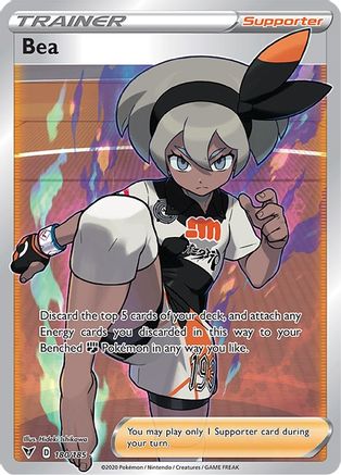 [PKM] Bea (180/185) [Sword & Shield: Vivid Voltage]