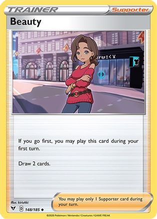 [PKM] Beauty (148/185) [Sword & Shield: Vivid Voltage]