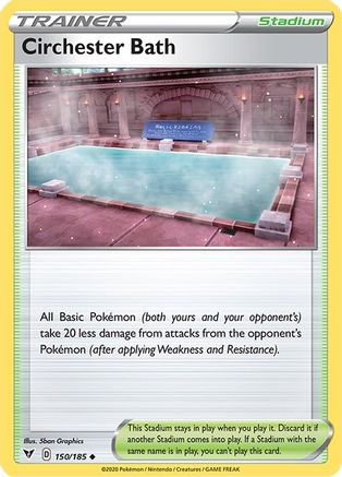 [PKM] Circhester Bath (150/185) [Sword & Shield: Vivid Voltage]