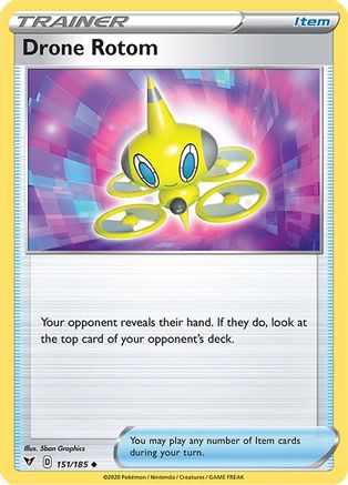 [PKM] Drone Rotom (151/185) [Sword & Shield: Vivid Voltage]