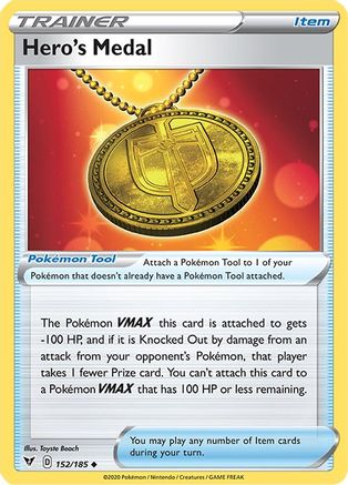 [PKM] Hero's Medal (152/185) [Sword & Shield: Vivid Voltage]