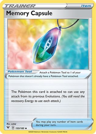 [PKM] Memory Capsule (155/185) [Sword & Shield: Vivid Voltage]