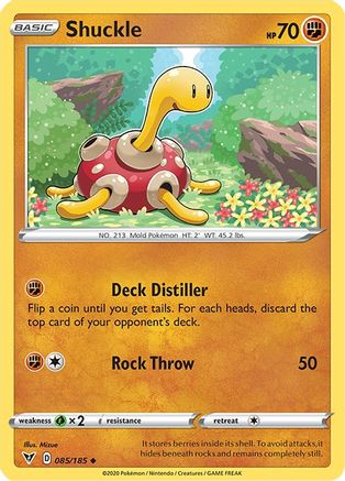 [PKM-C] Shuckle (085/185) [Sword & Shield: Vivid Voltage]