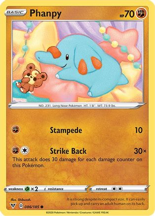 [PKM] Phanpy (086/185) [Sword & Shield: Vivid Voltage]