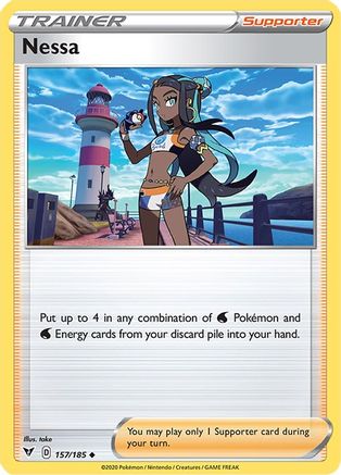 [PKM] Nessa (157/185) [Sword & Shield: Vivid Voltage]