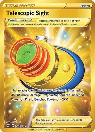 [PKM] Telescopic Sight (203/185) [Sword & Shield: Vivid Voltage]