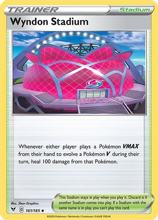 [PKM] Wyndon Stadium (161/185) [Sword & Shield: Vivid Voltage]