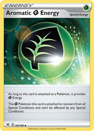 [PKM] Aromatic Grass Energy (162/185) [Sword & Shield: Vivid Voltage]