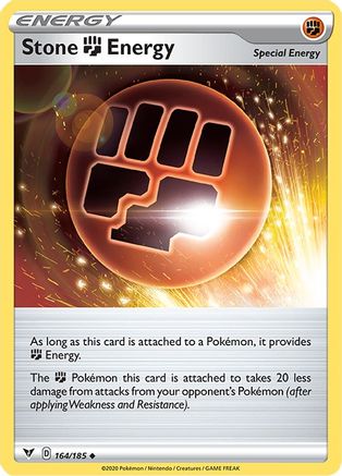 [PKM] Stone Fighting Energy (164/185) [Sword & Shield: Vivid Voltage]