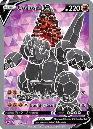 [PKM] Coalossal V (173/185) [Sword & Shield: Vivid Voltage]