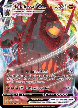 [PKM] Coalossal VMAX (099/185) [Sword & Shield: Vivid Voltage]