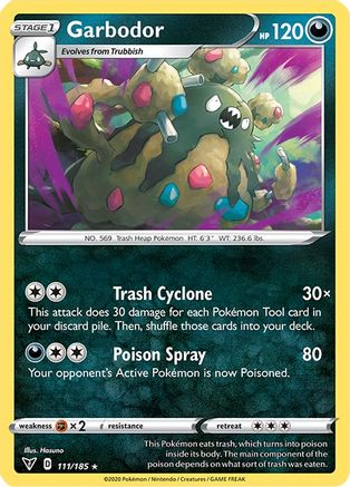 [PKM] Garbodor (111/185) [Sword & Shield: Vivid Voltage]