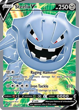 [PKM] Steelix V (176/185) [Sword & Shield: Vivid Voltage]