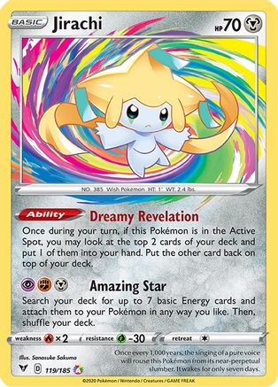 [PKM-R] Jirachi (119/185) [Sword & Shield: Vivid Voltage]