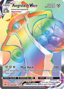[PKM] Aegislash VMAX (190/185) [Sword & Shield: Vivid Voltage]