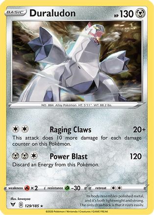 [PKM-R] Duraludon (129/185) [Sword & Shield: Vivid Voltage]