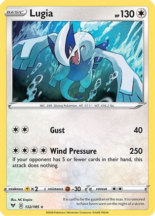 [PKM-R] Lugia (132/185) [Sword & Shield: Vivid Voltage]