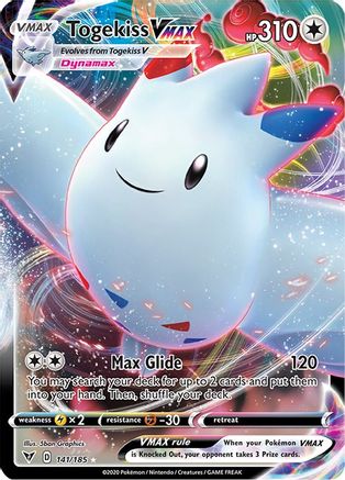 [PKM-R] Togekiss VMAX (141/185) [Sword & Shield: Vivid Voltage]