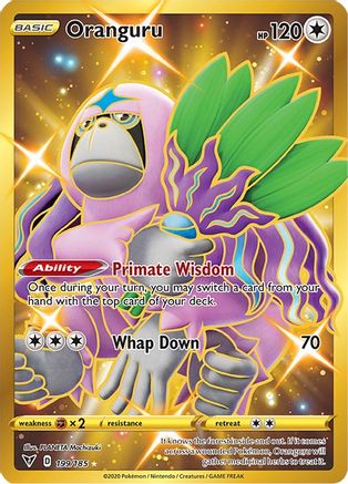 [PKM] Oranguru (199/185) [Sword & Shield: Vivid Voltage]