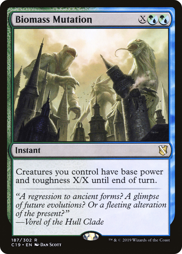 {R} Biomass Mutation [Commander 2019][C19 187]