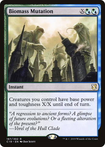 {R} Biomass Mutation [Commander 2019][C19 187]