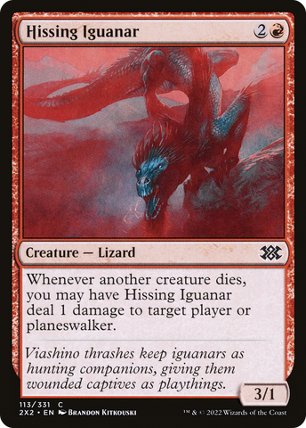 {C} Hissing Iguanar [Double Masters 2022][2X2 113]
