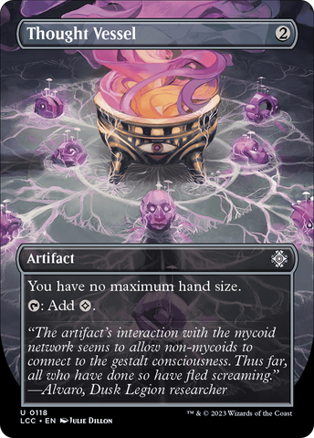 {C} Thought Vessel (Borderless) [The Lost Caverns of Ixalan Commander][LCC 118]